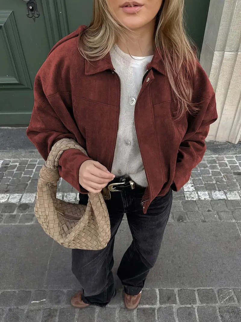 Leana Suede Jacket