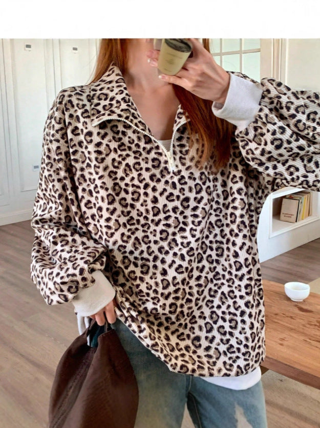 Noa Leopard Sweater